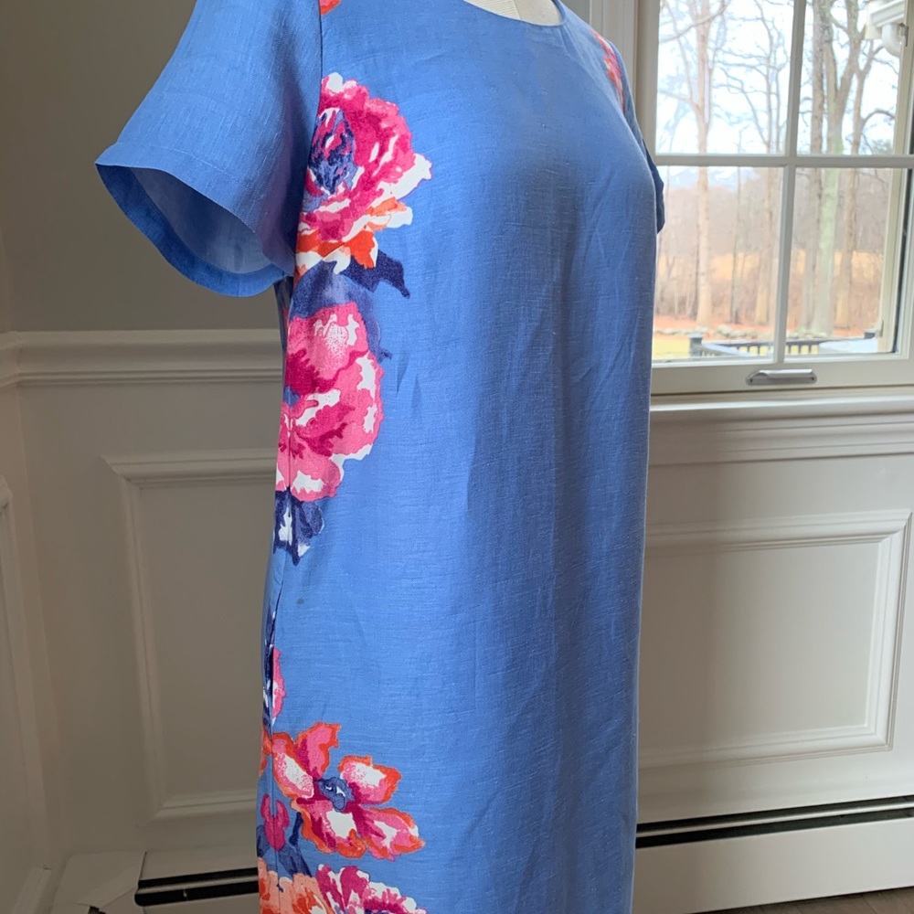Joules Rosina Tunic Dress Haze Blue Rose